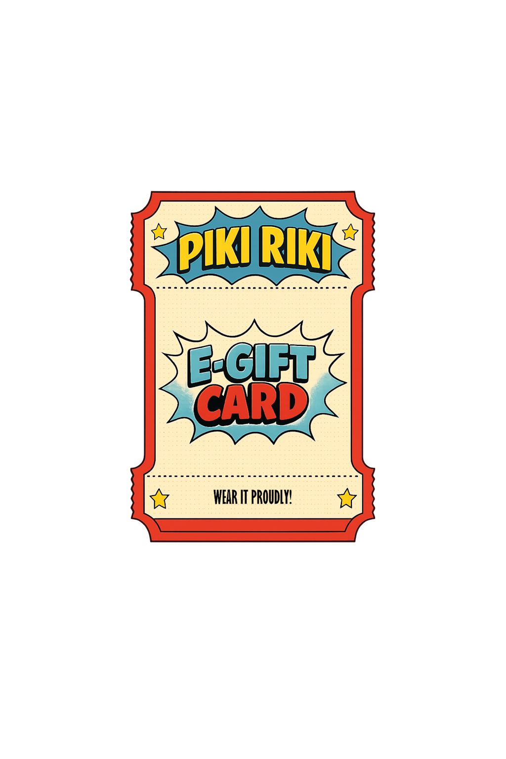Piki Riki Gift Card